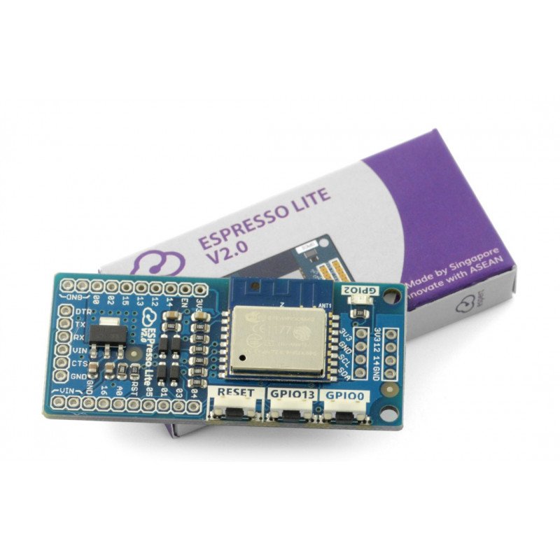 ESPresso Lite V2.0 - WiFi-Modul ESP-WROOM-02 - kompatibel mit Arduino