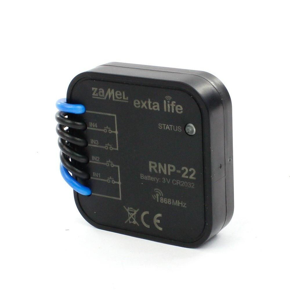 Exta Life - batteriebetriebener 4-Kanal-Funksender 3 V - RNP-22