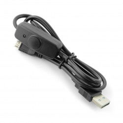 MicroUSB-Kabel B - A mit Schalter - 0,8 m