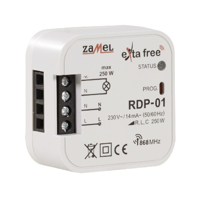 Exta Free - 1-Kanal-Funkdimmer 230V - RDP-01