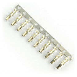 Buchsenstift zum Buchsengehäuse Raster 2,54mm 10St.