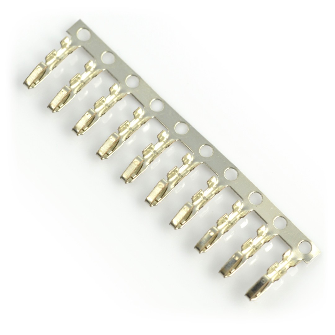 Buchsenstift zum Buchsengehäuse Raster 2,54mm 10St.