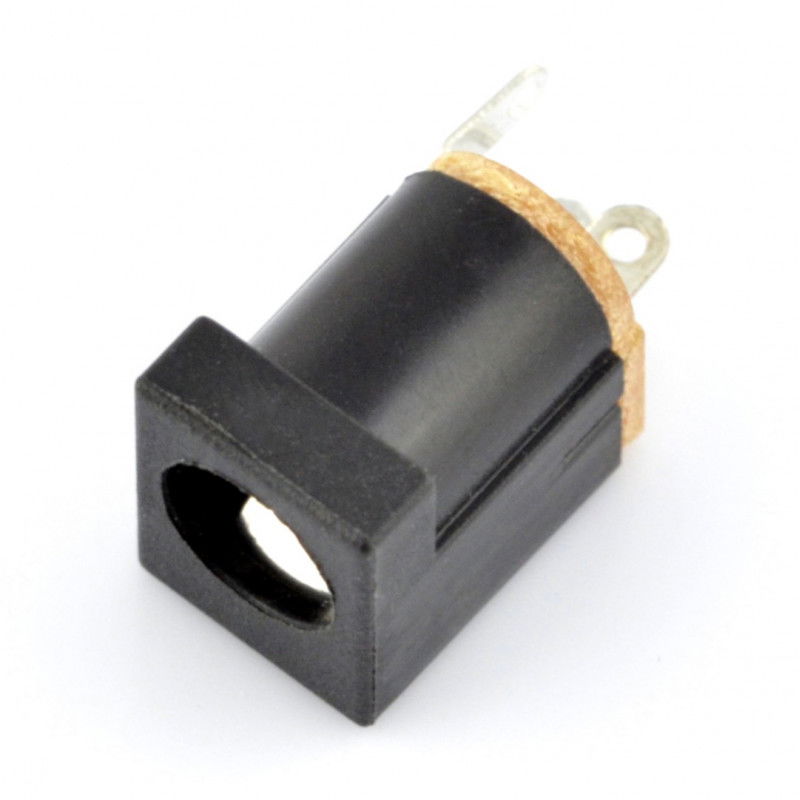 DC 5,5x2,1mm Buchse zum Drucken - vertikal - 5 Stk.