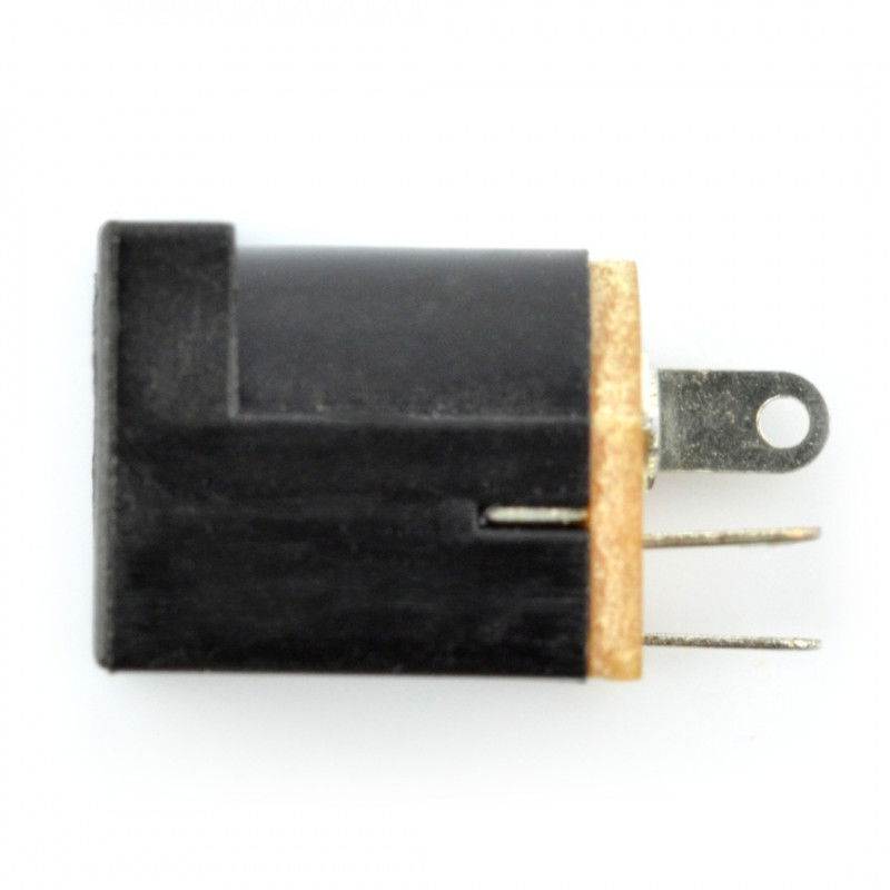 DC 5,5x2,1mm Buchse zum Drucken - vertikal - 5 Stk.