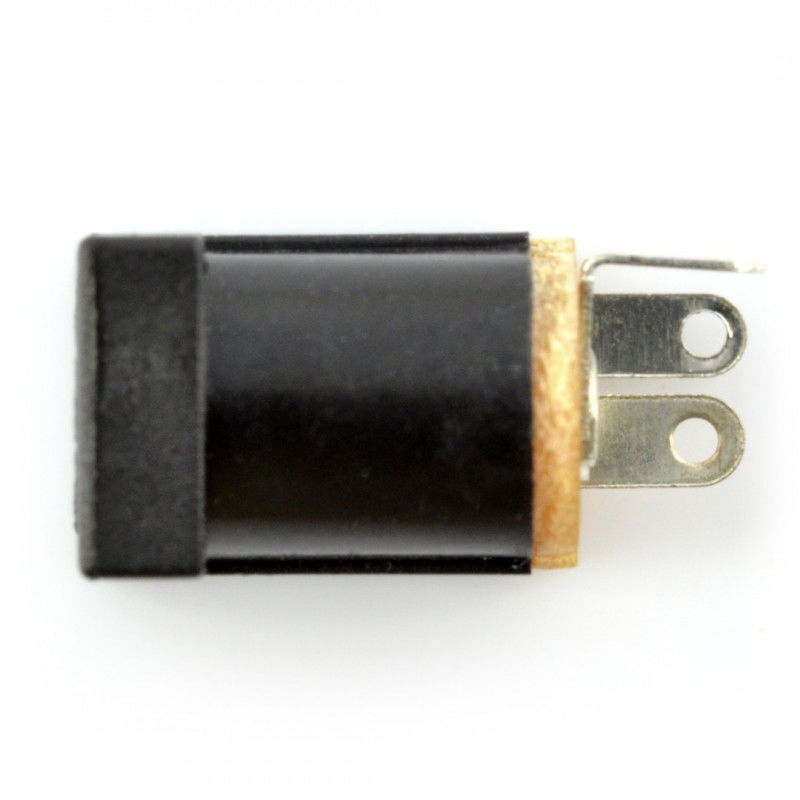 DC 5,5x2,1mm Buchse zum Drucken - vertikal - 5 Stk.