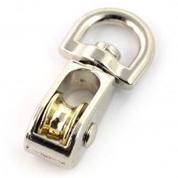 Einzelrolle - hängend - 7x14mm