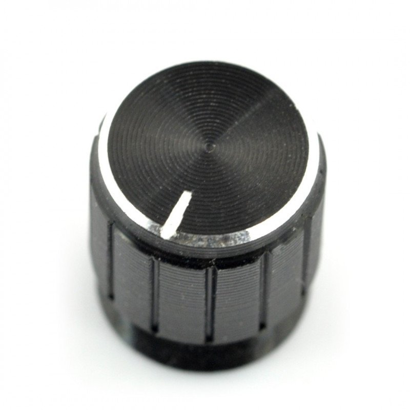 GCL15 Potentiometerknopf schwarz - 15mm
