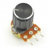 GCL15 Potentiometerknopf schwarz - 15mm - zdjęcie 3
