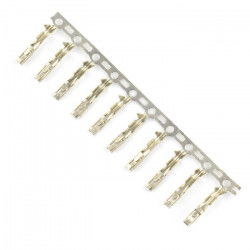 Buchsenstift zum Buchsengehäuse Raster 2,54mm 10St.