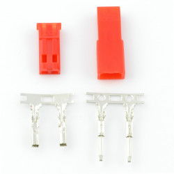 Ein Paar JST - BEC-Anschlüsse für LiPol-Akkus