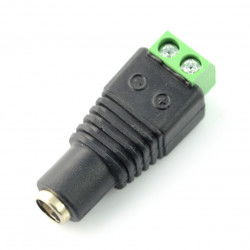 DC-Buchse φ5,5 x 2,1 mm mit Schnellkupplung