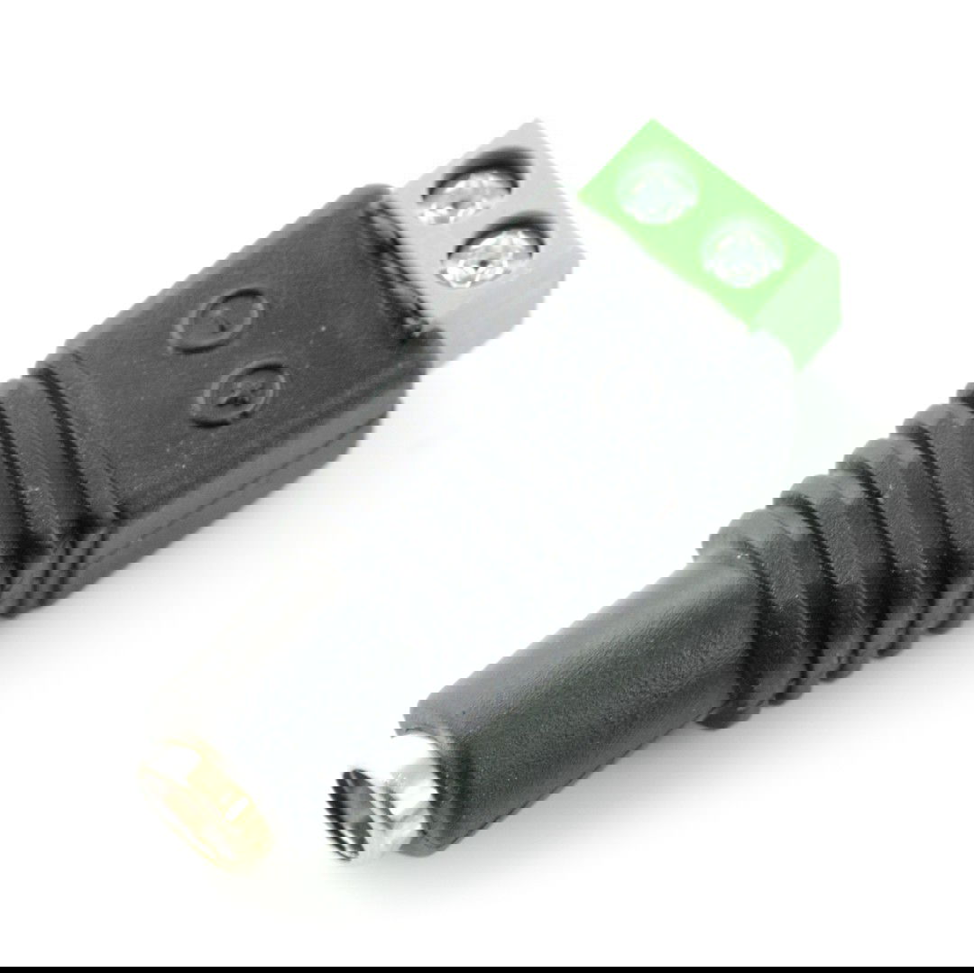 DC-Buchse φ5,5 x 2,1 mm mit Schnellkupplung