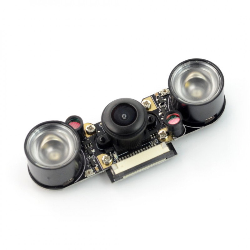 Nachtkamera 5MPx - Fischauge 160 ° - für Raspberry Pi - ODSEVEN