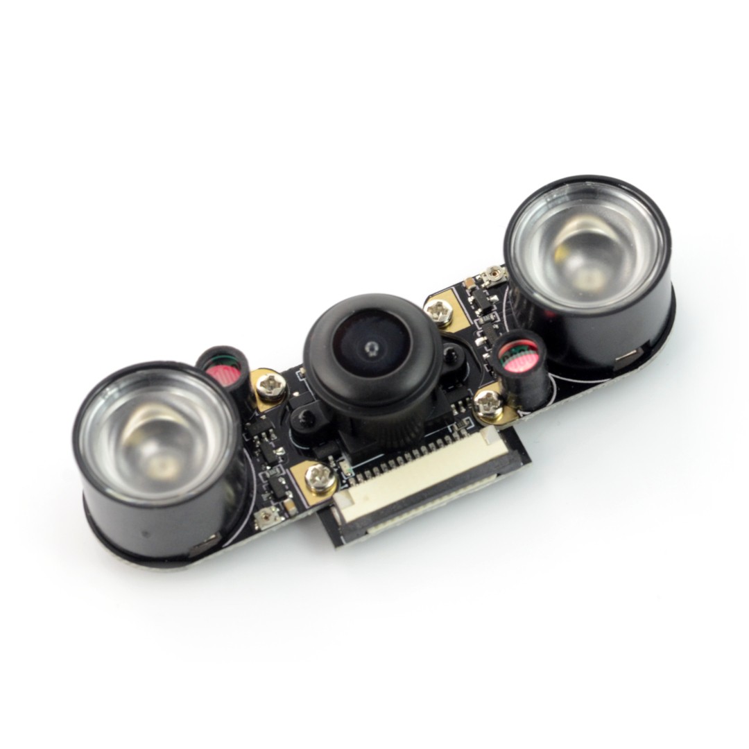 Nachtkamera 5MPx - Fischauge 160 ° - für Raspberry Pi - ODSEVEN