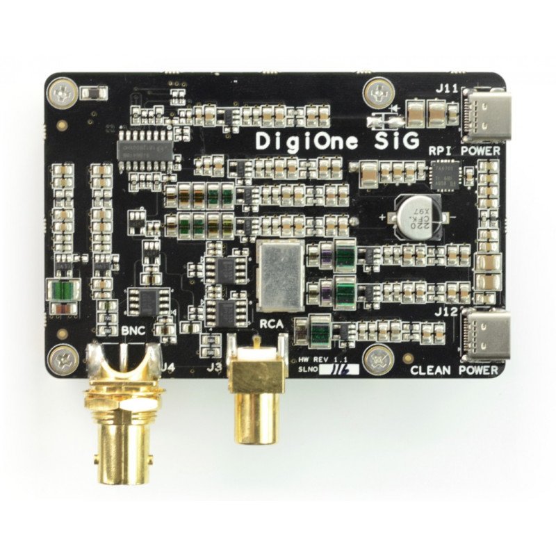 DigiOne Signature - S/PDIF RCA BNC - Soundkarte für Raspberry Pi