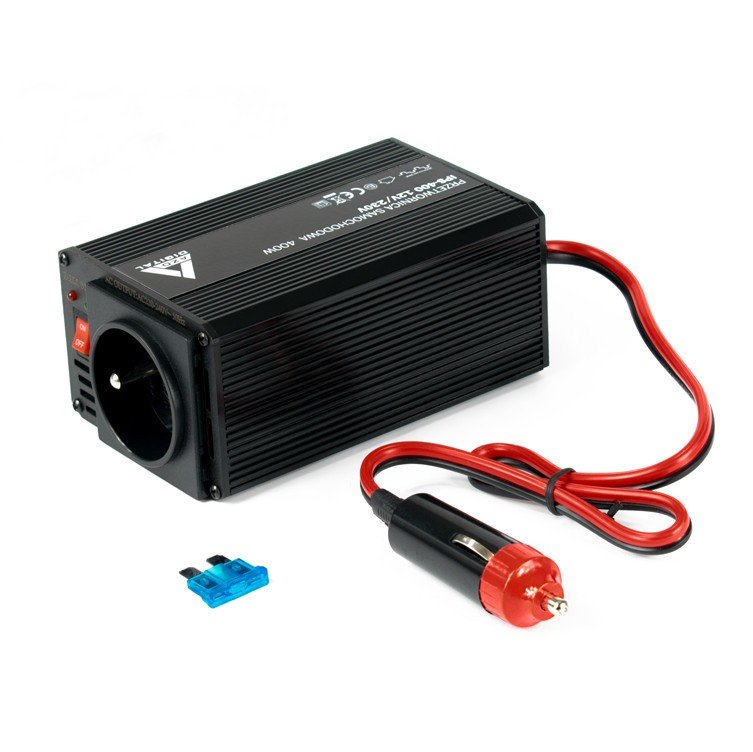 AZO Digital 12 VDC / 230 VAC IPS-400 400W Spannungswandler