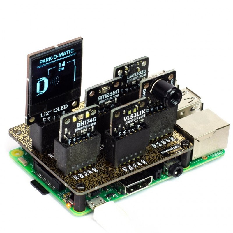 Pimoroni Garden HAT - Modul mit I2C-Multiplexer für Raspberry Pi