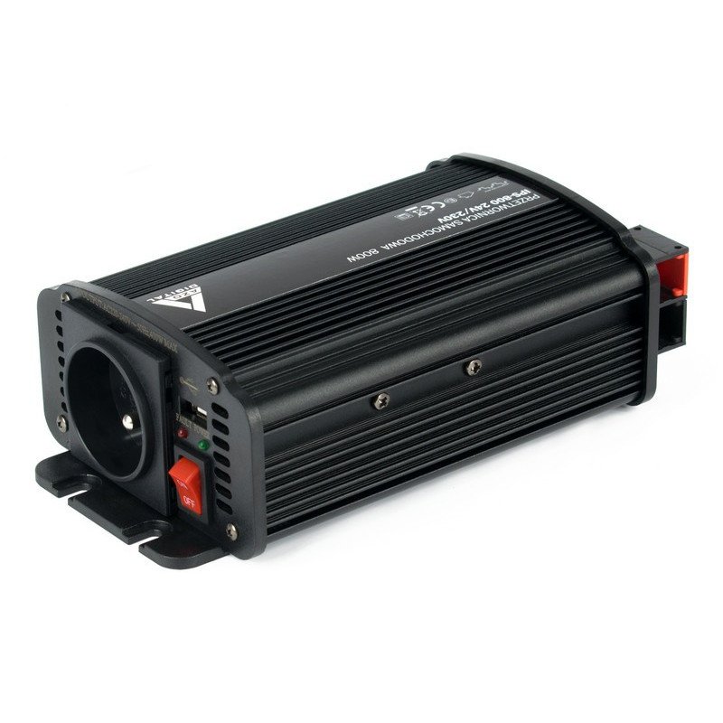 AZO Digital 24 VDC / 230 VAC IPS-800U 800W Spannungswandler