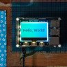 Pimoroni GFX HAT - Modul mit LCD 2,15 '' 128x64px mit RGB-Hintergrundbeleuchtung für Raspberry Pi - zdjęcie 4