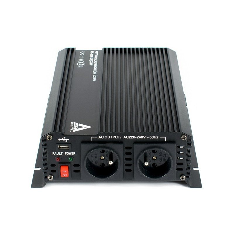 AZO Digital 12 VDC / 230 VAC IPS-3200 3200W Spannungswandler
