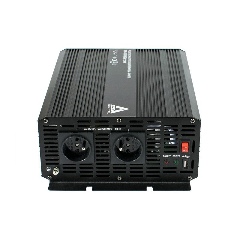 AZO Digital 12 VDC / 230 VAC IPS-4000 4000W Spannungswandler