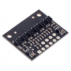 Schiene mit Reflexionssensoren QTRX-HD-06A - analog