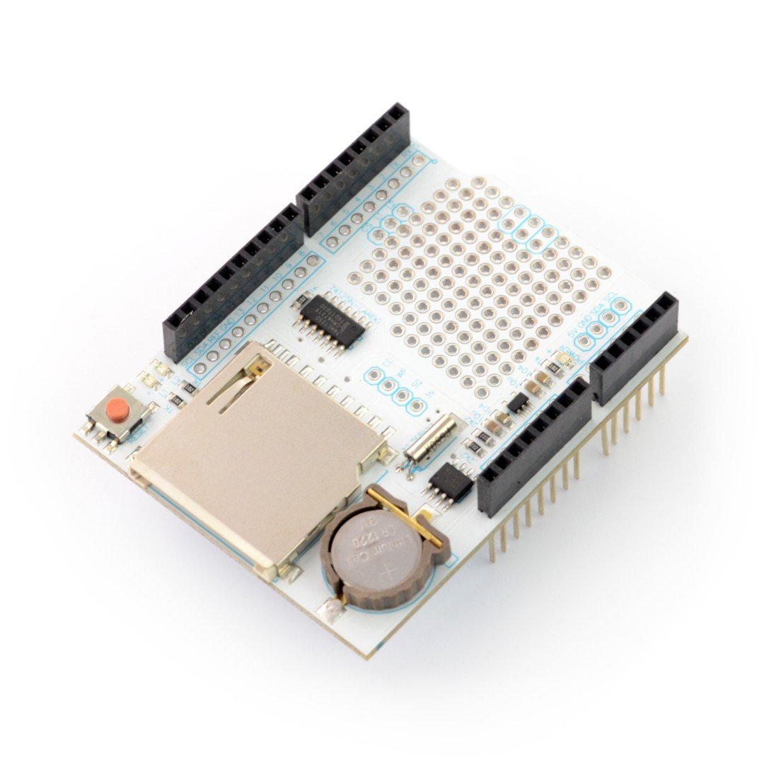 DataLogger Shield mit SD-Kartenleser für Arduino - Velleman VMA202