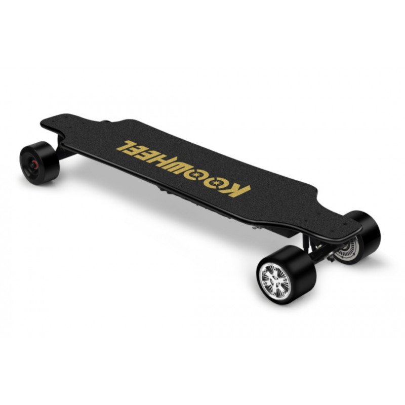 Das Elektro-Skateboard Koowheel Kooboard ONYX mit zwei 4300-mAh-Akkus