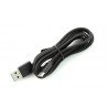 USB 3.0-Kabel, Typ C 1,5 m - schwarzes Geflecht - zdjęcie 2