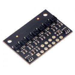 Schiene mit Reflexionssensoren QTRX-HD-07A - analog - 7-Kanal