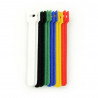 Kabelorganizer - Klettverschluss 12mm x 15cm - verschiedene Farben - 12 Stk - zdjęcie 1