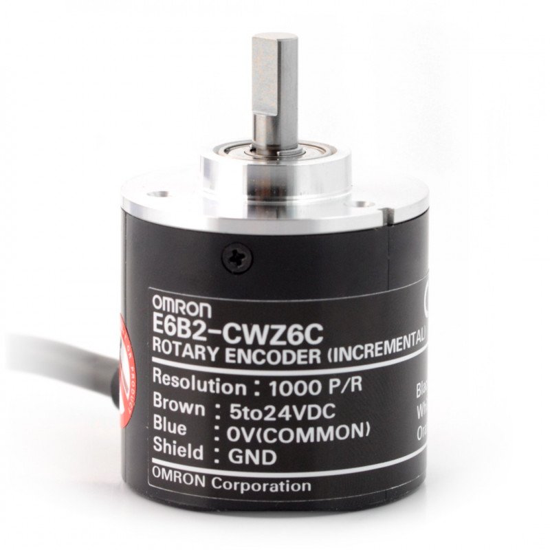Rotationssensor, Encoder - Omron E6B2-CWZ6C - 1000 P / R - 5-24V