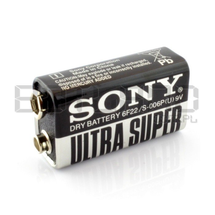 Sony 6F22 9V Batterie