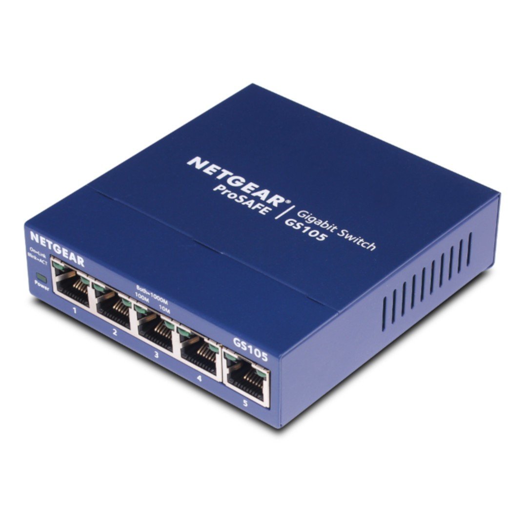 Switch Netgear GS105GE 5 Ports 1Gbps