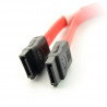 SATA Data III (6GB/s) M/M 50cm Kabel - rot - zdjęcie 1