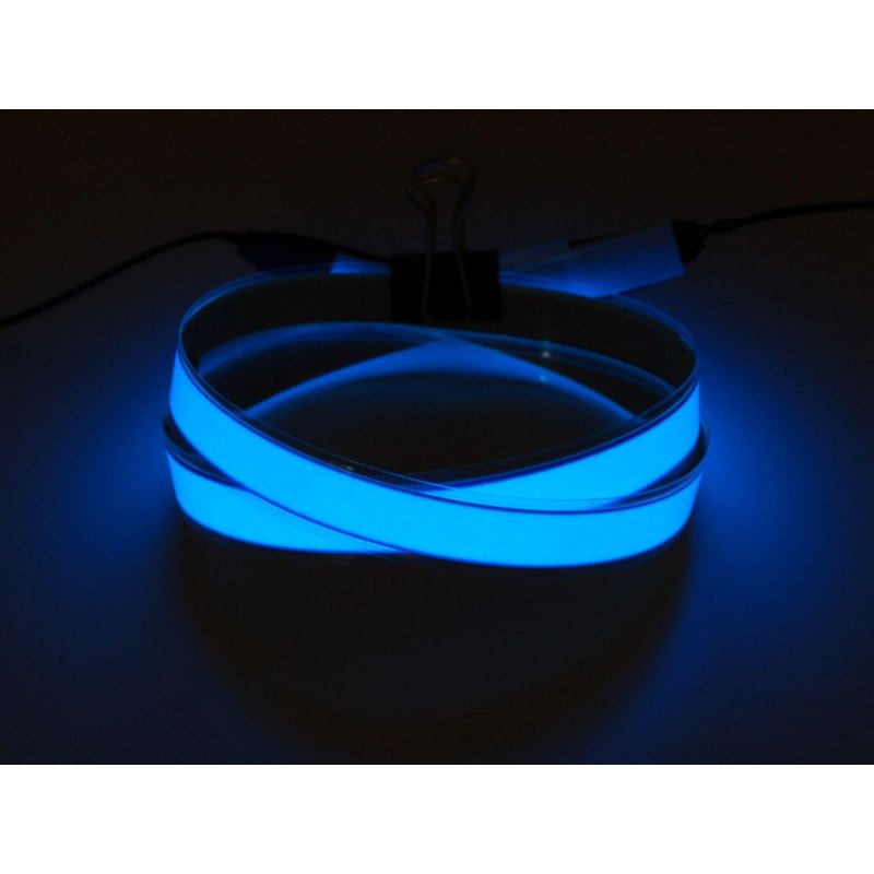 Adafruit EL Tape - Elektrolumineszierendes Klebeband - Blau - 1m