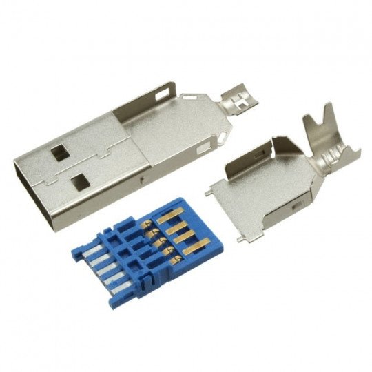 USB 3.0 Typ A Stecker - für Kabel