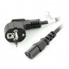 CEE 7/7 - IEC 320 C13 10 m VDE Netzkabel - schwarz - zdjęcie 1