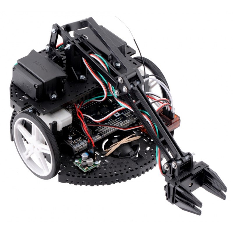 Pololu Robot Arm Kit - ein Roboterarm für das Romi-Chassis