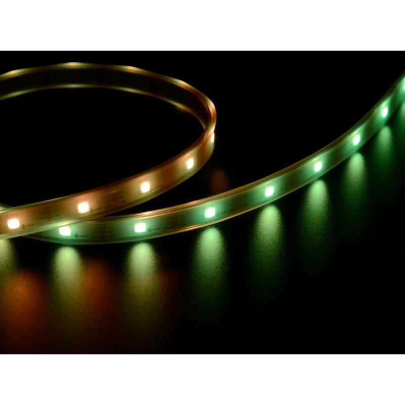 RGB-LED-Streifen SJ-10030-APA102C - digital, adressiert - IP65 30 LED / m, 7,2 W / m, 5 V - 1 m