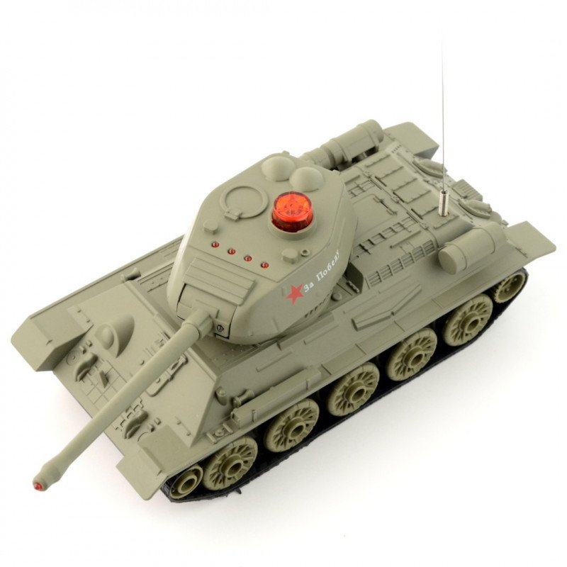 Ferngesteuerter RC-Panzer - Sowjetischer T34 "Rudy" - 1:24