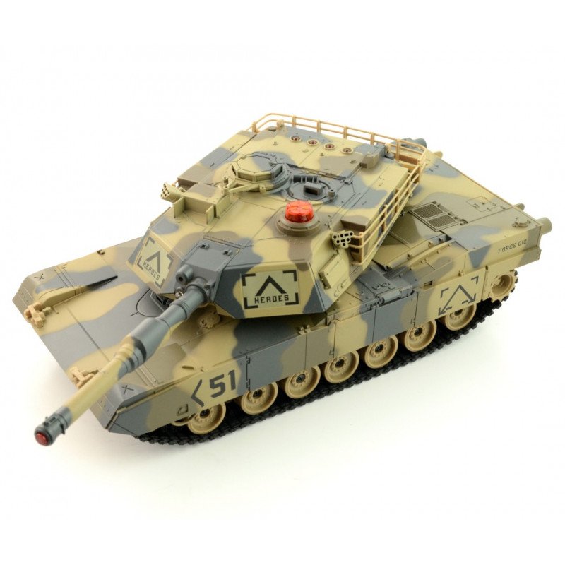 RC-Panzer ferngesteuert - Abrams M1A2 - 1:24