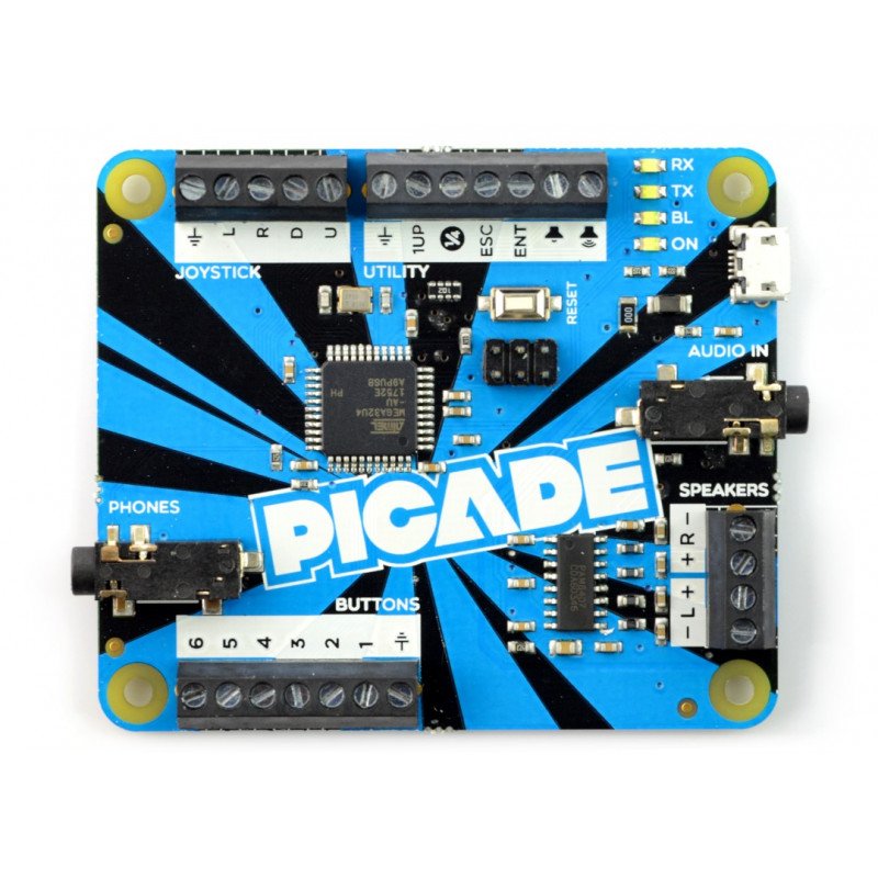 Picade PCB - Modul mit 3W Verstärker - kompatibel mit Arduino