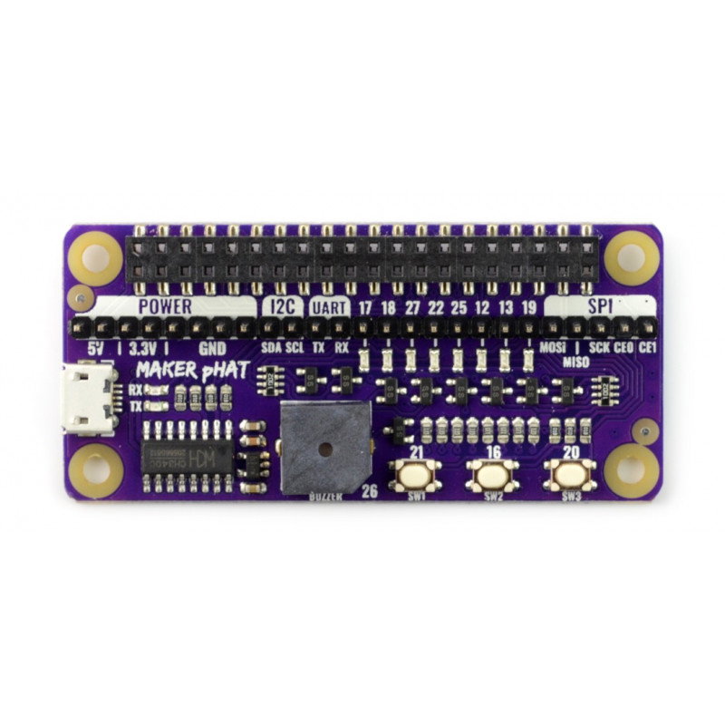 Maker pHAT - Shield für Raspberry Pi