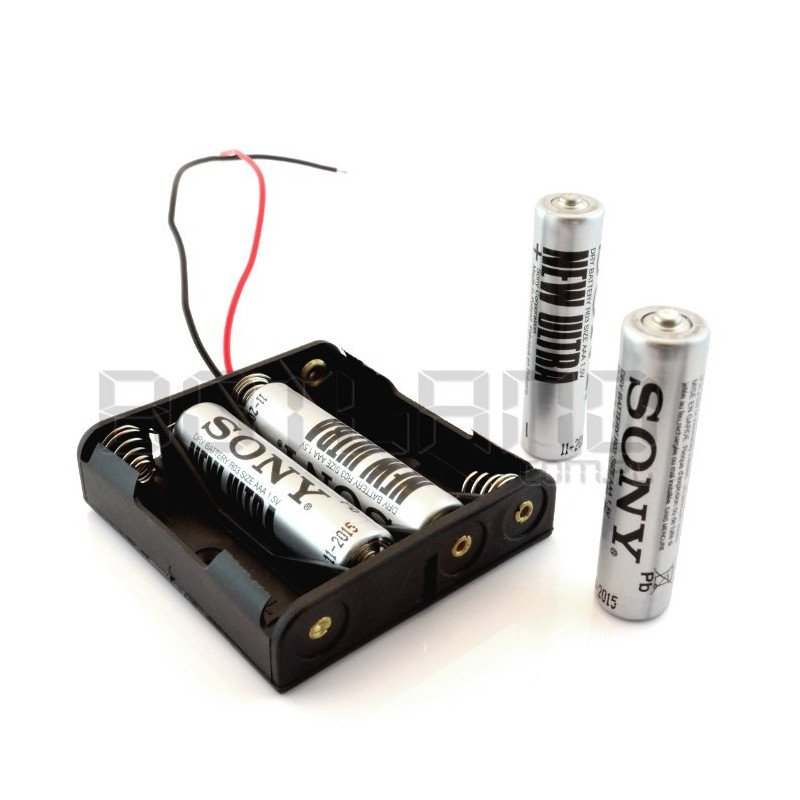 Korb für 4 AAA (R3) Batterien