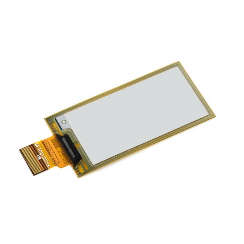 Waveshare E-Paper E-Ink (D) 2,13'' 212x104px - Modul mit flexiblem SPI-Display