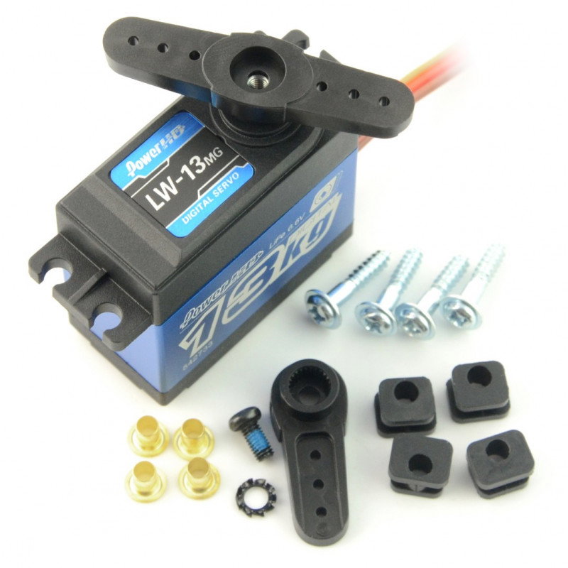 PowerHD LW-13MG Servo - wasserdicht