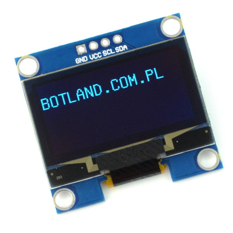 OLED-Display, blaue Grafik, 1,3 '' 128x64px I2C - kompatibel mit Arduino