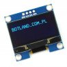 OLED-Display, blaue Grafik, 1,3 '' 128x64px I2C - kompatibel mit Arduino - zdjęcie 5