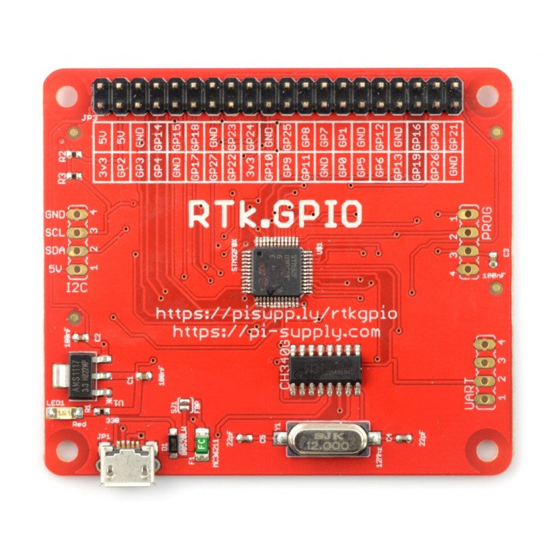 Ryanteck RTk.GPIO - GPIO-Schnittstelle für PC und Mac